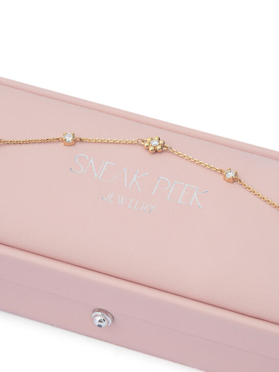 Браслет &quot;Цветок&quot;, золото 585 Sneak Peek , арт.  | Фото 4