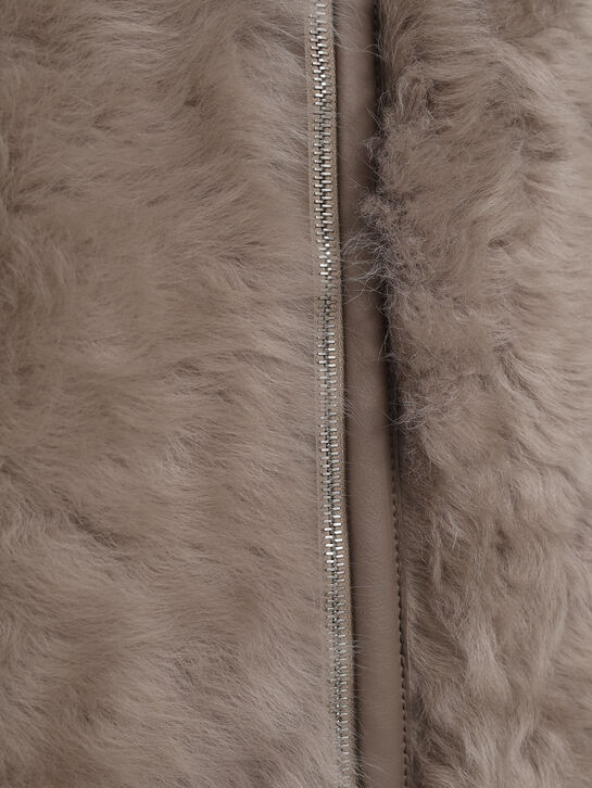 Куртка двусторонняя из овчины Ploomle , арт.  | Фото 10