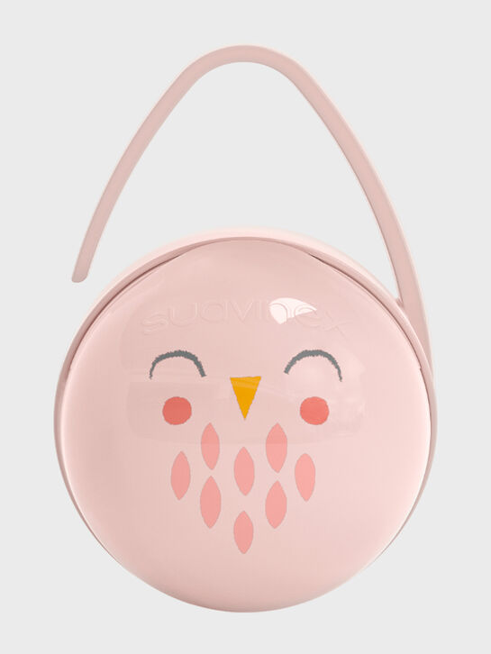 Футляр для двух пустышек Bonhomia, розовый Suavinex , арт.  | Фото 1