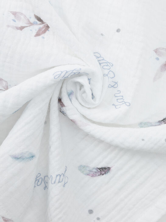 Комплект из 3 пеленок с принтом совы, 120х120 см Jan&Sofie , арт.  | Фото 4