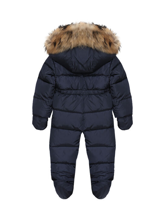 Комбинезон с межовой отделкой, синий IL Gufo , арт.  | Фото 2