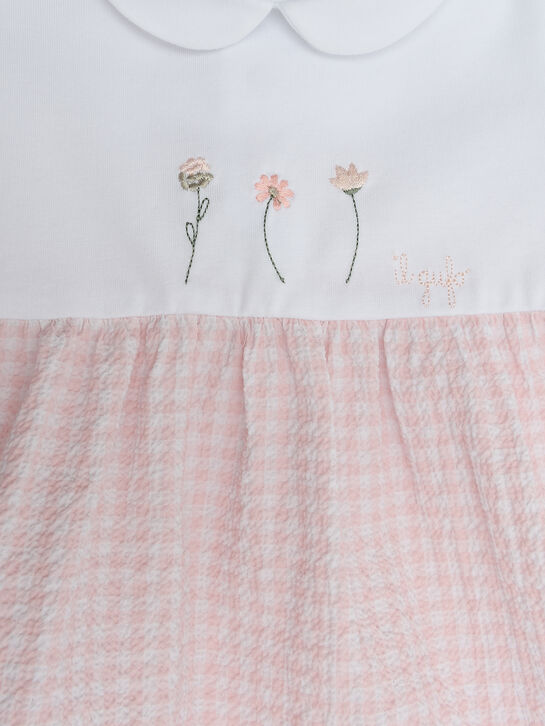 Песочник с цветочной вышивкой IL Gufo , арт.  | Фото 3