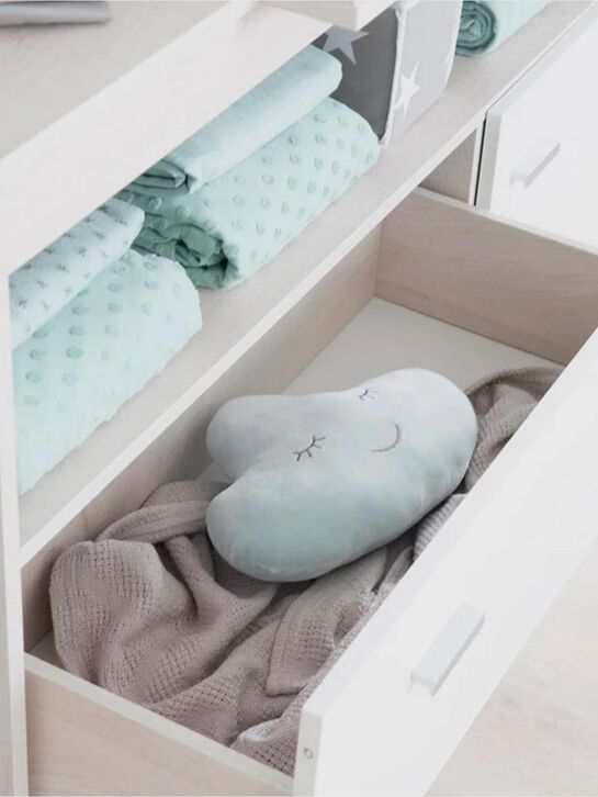 Пеленальный комод Julia, белый/выбеленный дуб Roba , арт.  | Фото 2