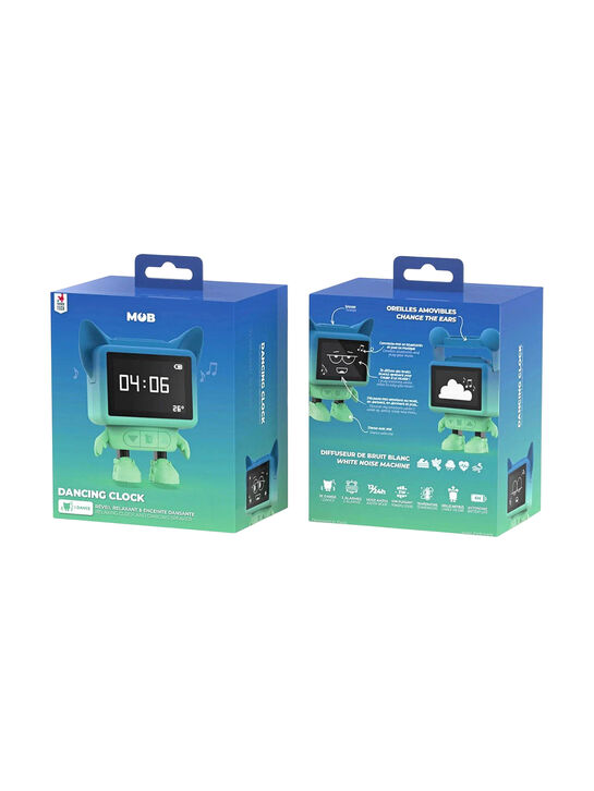Танцующая колонка-часы Dancing Clock, голубой MOB , арт.  | Фото 4