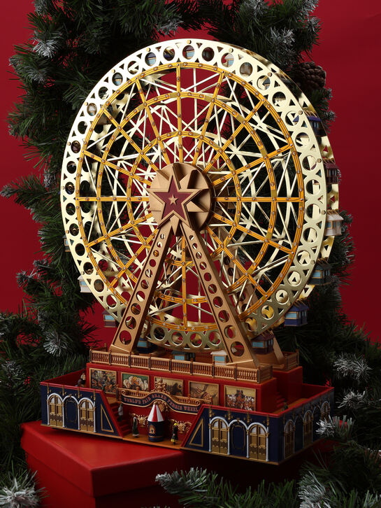 Новогодний сувенир &quot;Колесо обозрения&quot; Musicboxworld , арт.  | Фото 2
