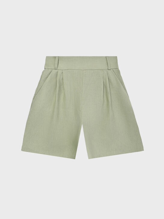 Широкие шорты из льна Flashin , арт.  | Фото 1