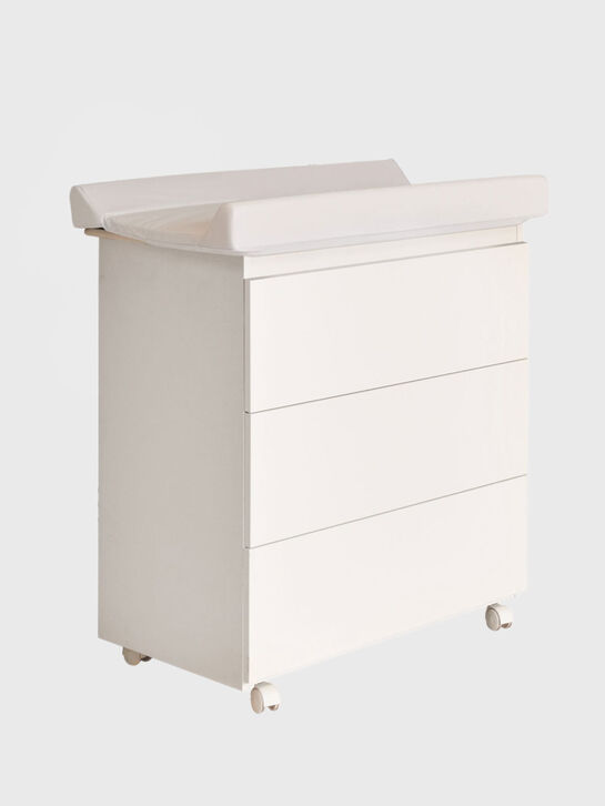 Пеленальный комод Lunetta Ovale, белый ITALBABY , арт.  | Фото 1