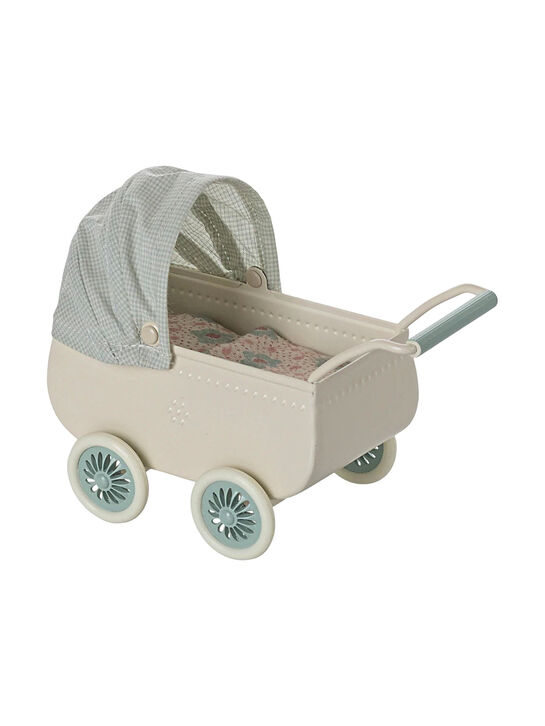 Коляска для мышонка, мятная Maileg , арт.  | Фото 4