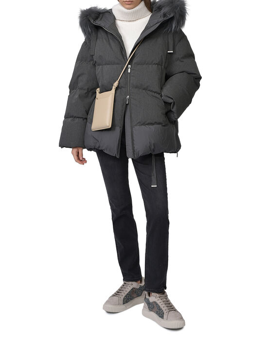 Куртка двусторонняя, серая Diego M , арт.  | Фото 2