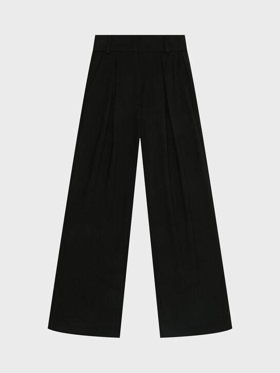 Брюки из костюмной ткани, черные Dan Maralex , арт.  | Фото 1