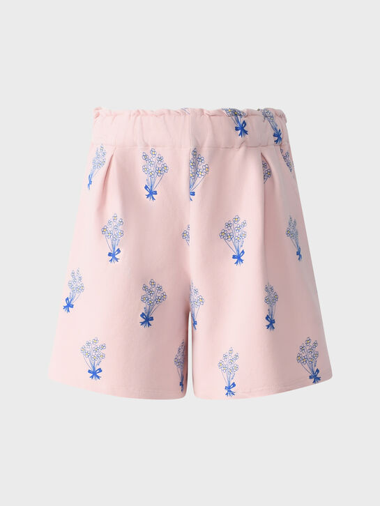 Шорты с принтом &quot;букеты&quot;, розовые Weekend house kids , арт.  | Фото 1