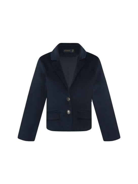 Пиджак вельветовый однобортный с вышивкой Eirene , арт.  | Фото 1