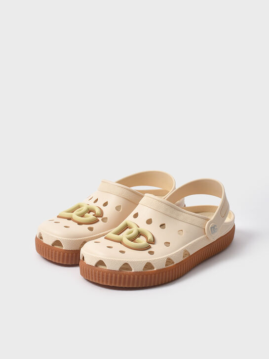 Сланцы с лого, бежевые Dolce&Gabbana , арт.  | Фото 9