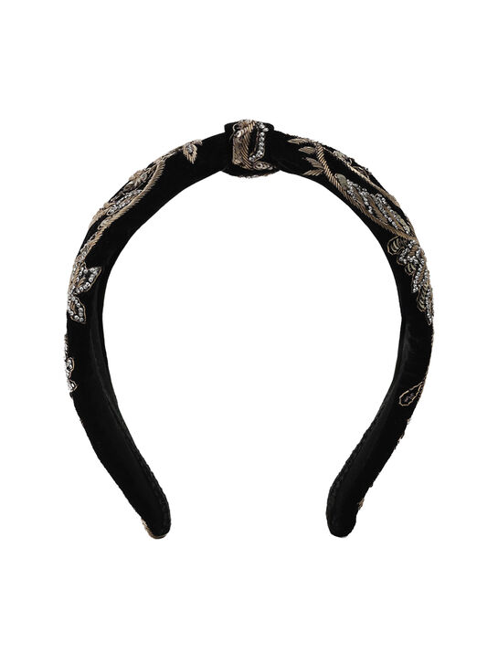 Ободок бархатный с бисером Maison Ava , арт.  | Фото 1