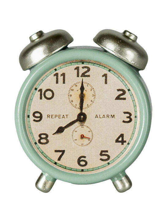 Игрушечный будильник для мышки, мятный Maileg , арт.  | Фото 1