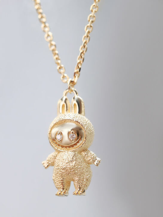 Колье Лабубу, золото 585 Sneak Peek , арт.  | Фото 6