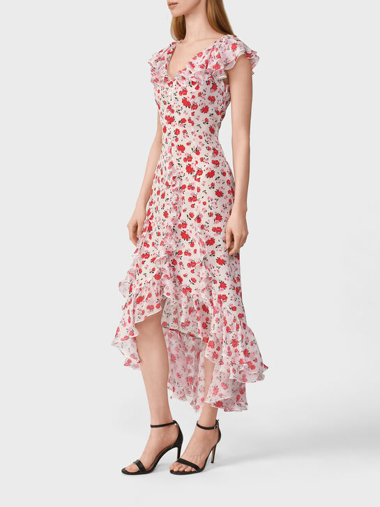 Платье Anette с рюшей и цветочным принтом Roses & Lace , арт.  | Фото 4