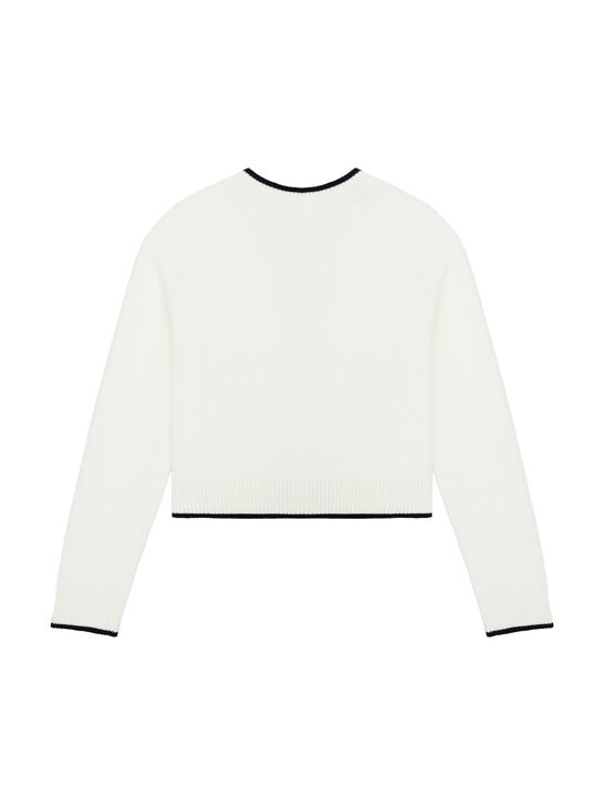 Кардиган с контрастным кантом KengLabel , арт.  | Фото 6