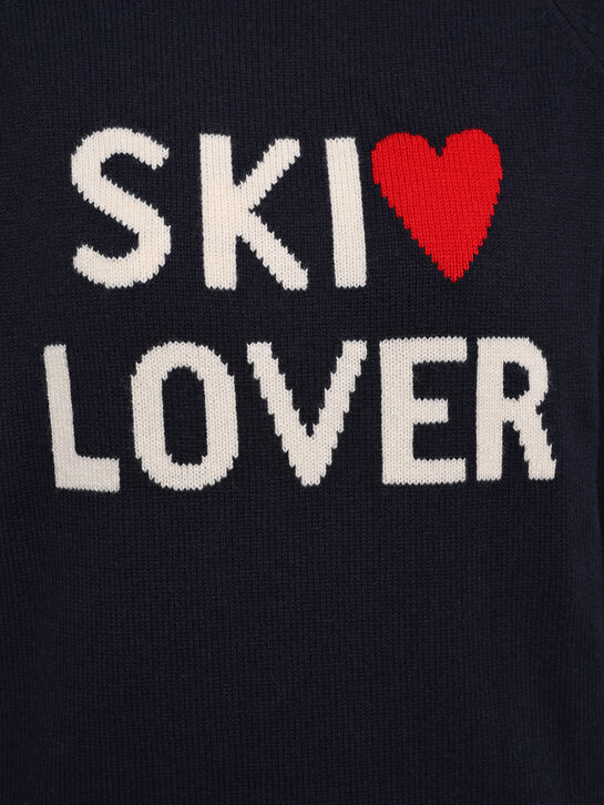 Джемпер с декором SKI LOVER, интарсия Saint Barth , арт.  | Фото 7