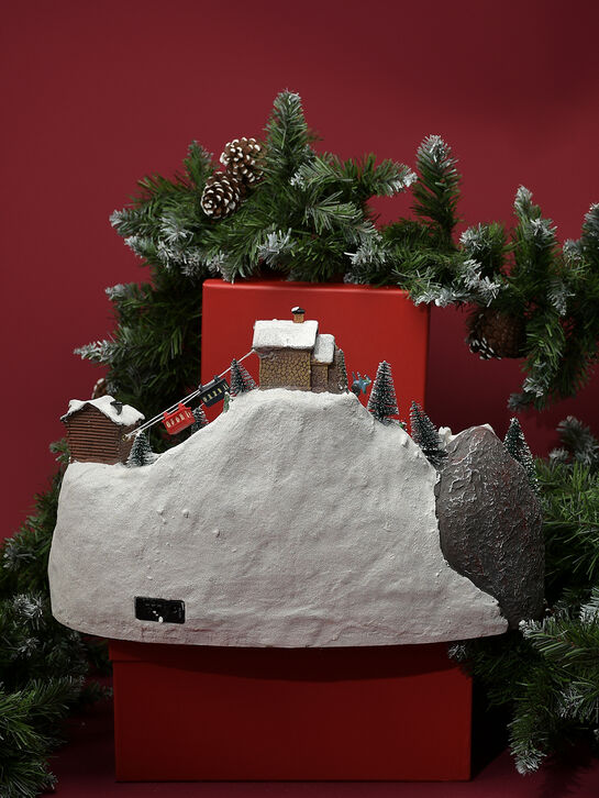 Новогодний сувенир &quot;Зимняя деревня&quot; Musicboxworld , арт.  | Фото 4