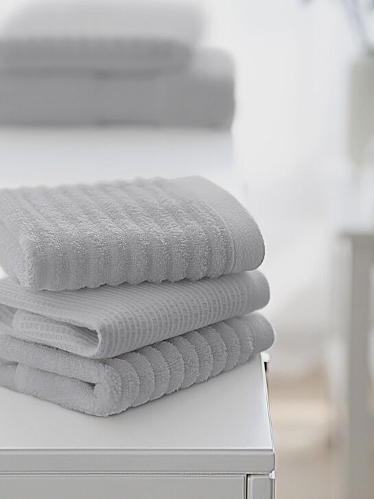 Набор Полотенец 3шт 30*30см &quot;Soft Silver&quot; Soft touch, Благородное серебро  , арт.  | Фото 3