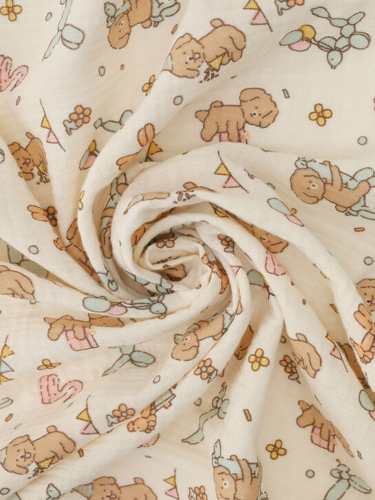 Комплект пеленок из муслина 3 шт, 120х120 см Jan&Sofie , арт.  | Фото 10