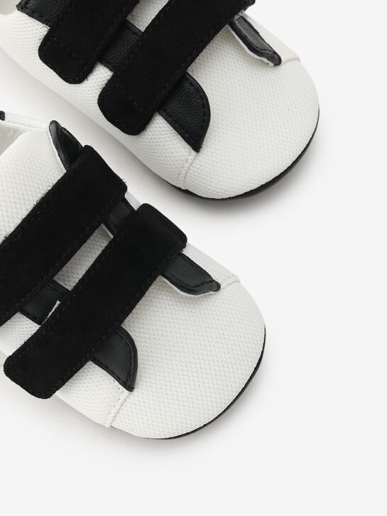 Пинетки-кеды черно-белые с лого Dolce&Gabbana , арт.  | Фото 5