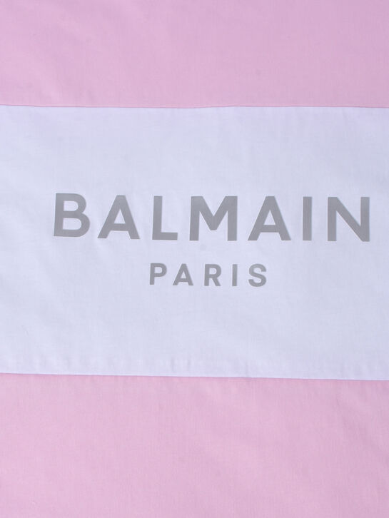 Одеяло с крупным лого, розовое Balmain , арт.  | Фото 3