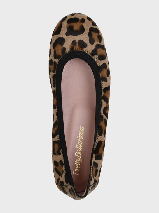 Коричневые балетки с леопардовым принтом Pretty Ballerinas , арт.  | Фото 4