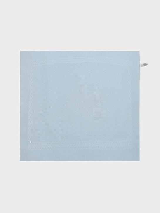 Плед вязаный, голубой Paz Rodriguez , арт.  | Фото 3