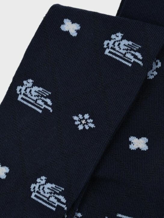 Колготки с лого, темно-синие Etro , арт.  | Фото 2