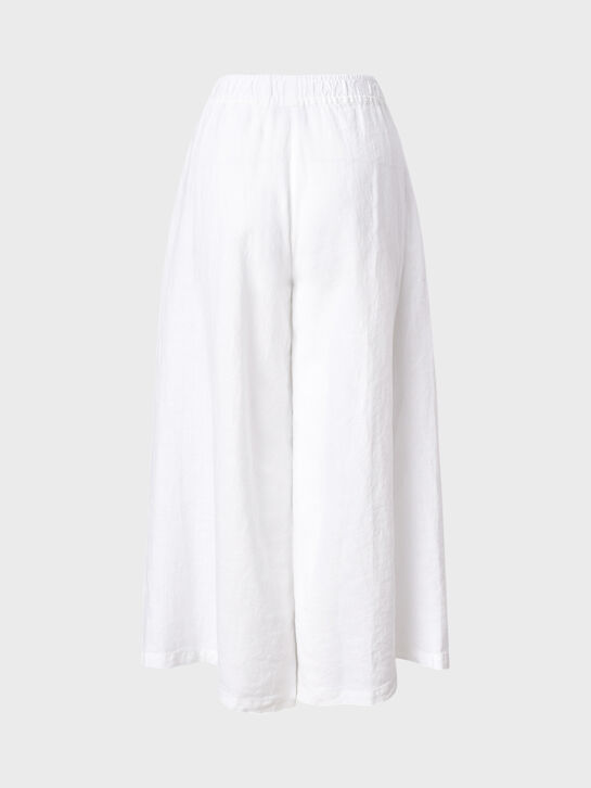 Брюки на резинке с логотипом, белые ASPESI , арт.  | Фото 3