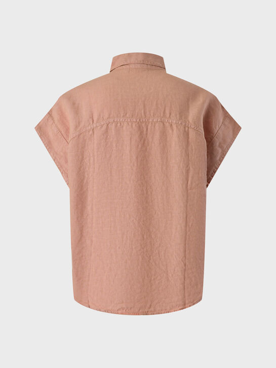 Рубашка льняная с короткими рукавами ASPESI , арт.  | Фото 2