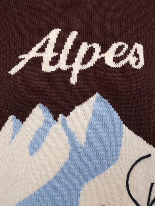 Джемпер с декором &quot;горы&quot;, интарсия Saint Barth , арт.  | Фото 9