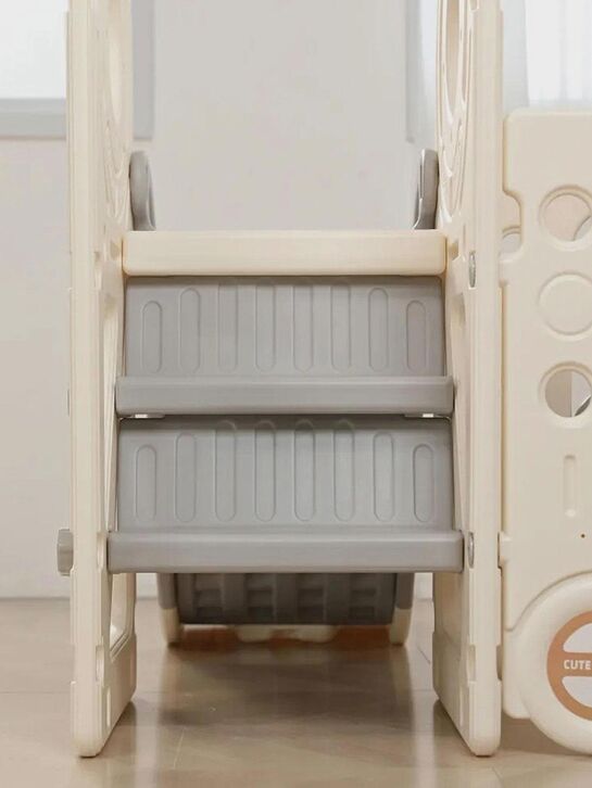 Игровой комплекс с горкой и качелями Kids Bus (171 см) Grey UNIX Kids , арт.  | Фото 4