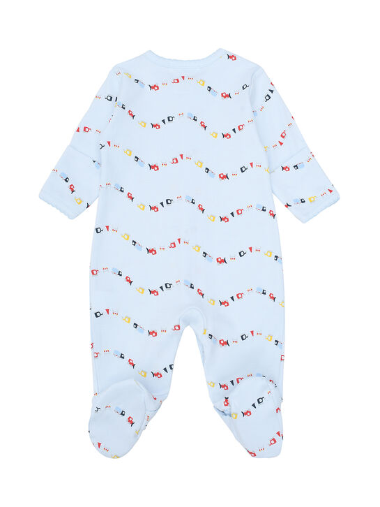 Комбинезон с принтом &quot;тракторы&quot; Lyda Baby , арт.  | Фото 2