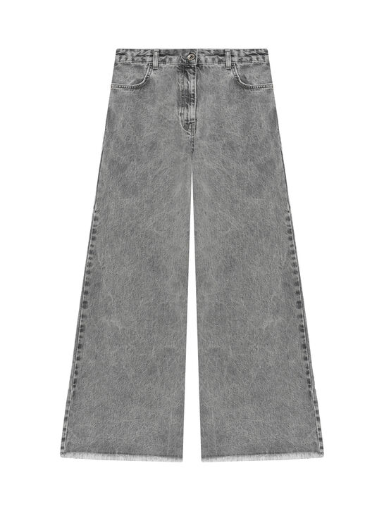 Джинсы широкие, серые Patrizia Pepe , арт.  | Фото 1