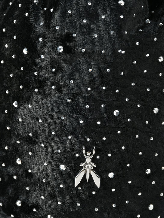 Сумка-мешок со стразами Patrizia Pepe , арт.  | Фото 5