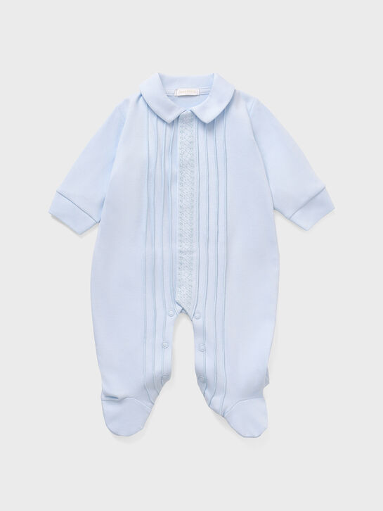 Голубой комбинезон из хлопка Jan&Sofie , арт.  | Фото 1