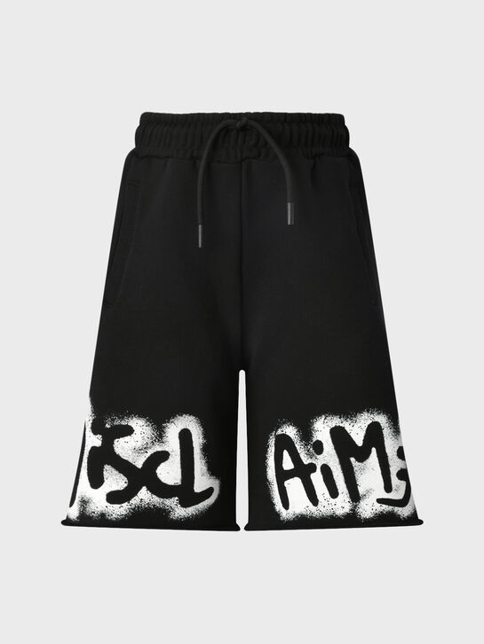 Бермуды, принт граффити с лого Disclaimer , арт.  | Фото 1