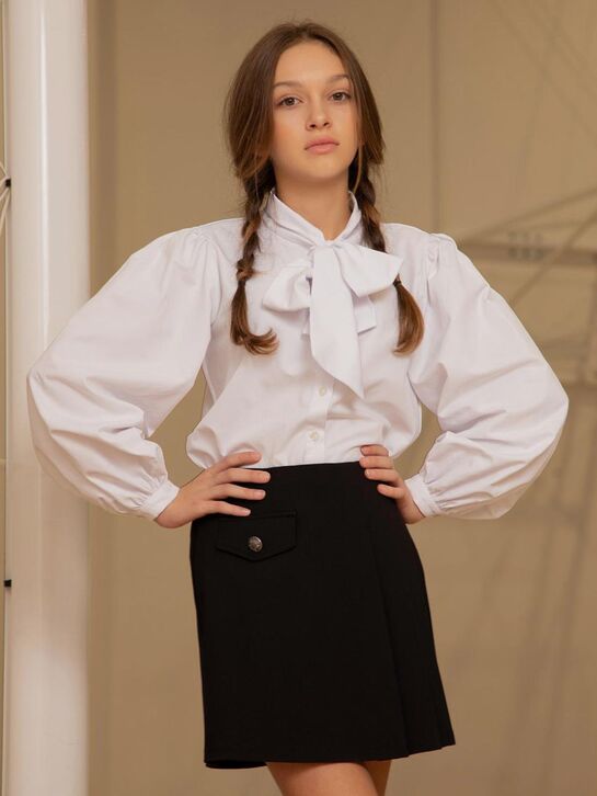 Юбка-шорты, черная Eirene , арт.  | Фото 2