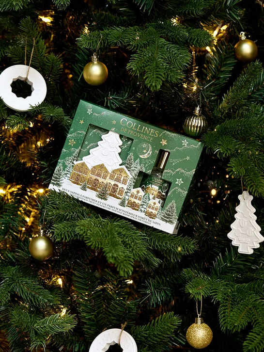 Набор подарочный набор Fir forest спрей 50 мл и две керамические игрушки COLLINES DE PROVENCE , арт.  | Фото 2