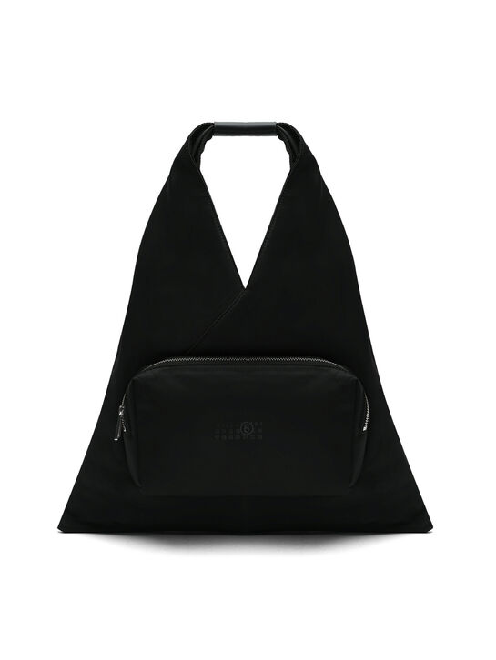 Сумка с накладным карманом, черная MM6 , арт.  | Фото 1