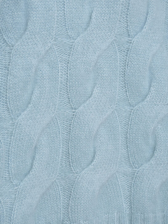 Свитер укороченный, голубой Allude , арт.  | Фото 7