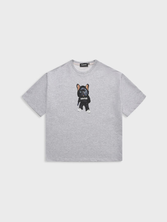 Футболка с принтом Бульдога Flashin , арт.  | Фото 1
