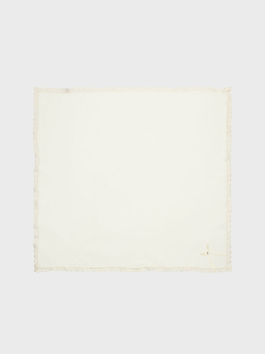 Плед кружевной отделкой, кремовый Paz Rodriguez , арт.  | Фото 3