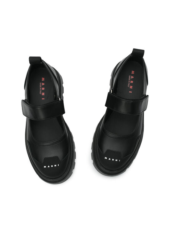 Туфли кожаные черные MARNI , арт.  | Фото 5