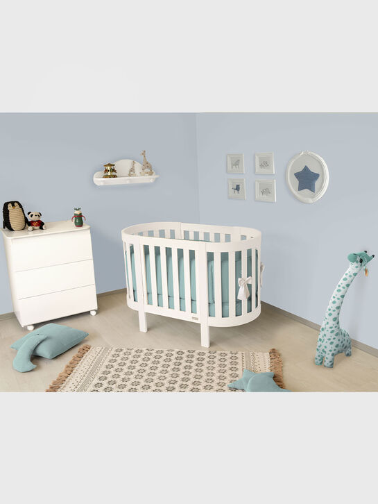 Пеленальный комод Lunetta Ovale, белый ITALBABY , арт.  | Фото 5