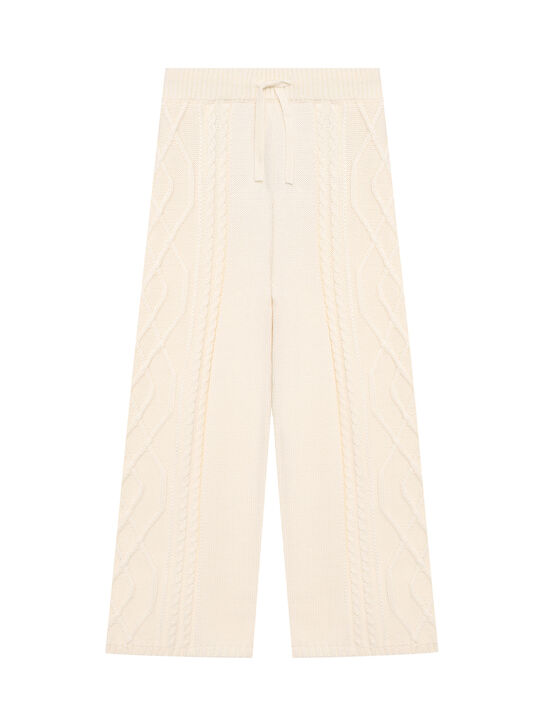 Брюки вязка ромбы и косы Eleventy , арт.  | Фото 1