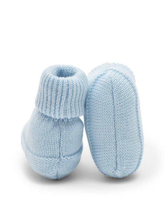 Пинетки из шерсти, голубые Tomax , арт.  | Фото 4